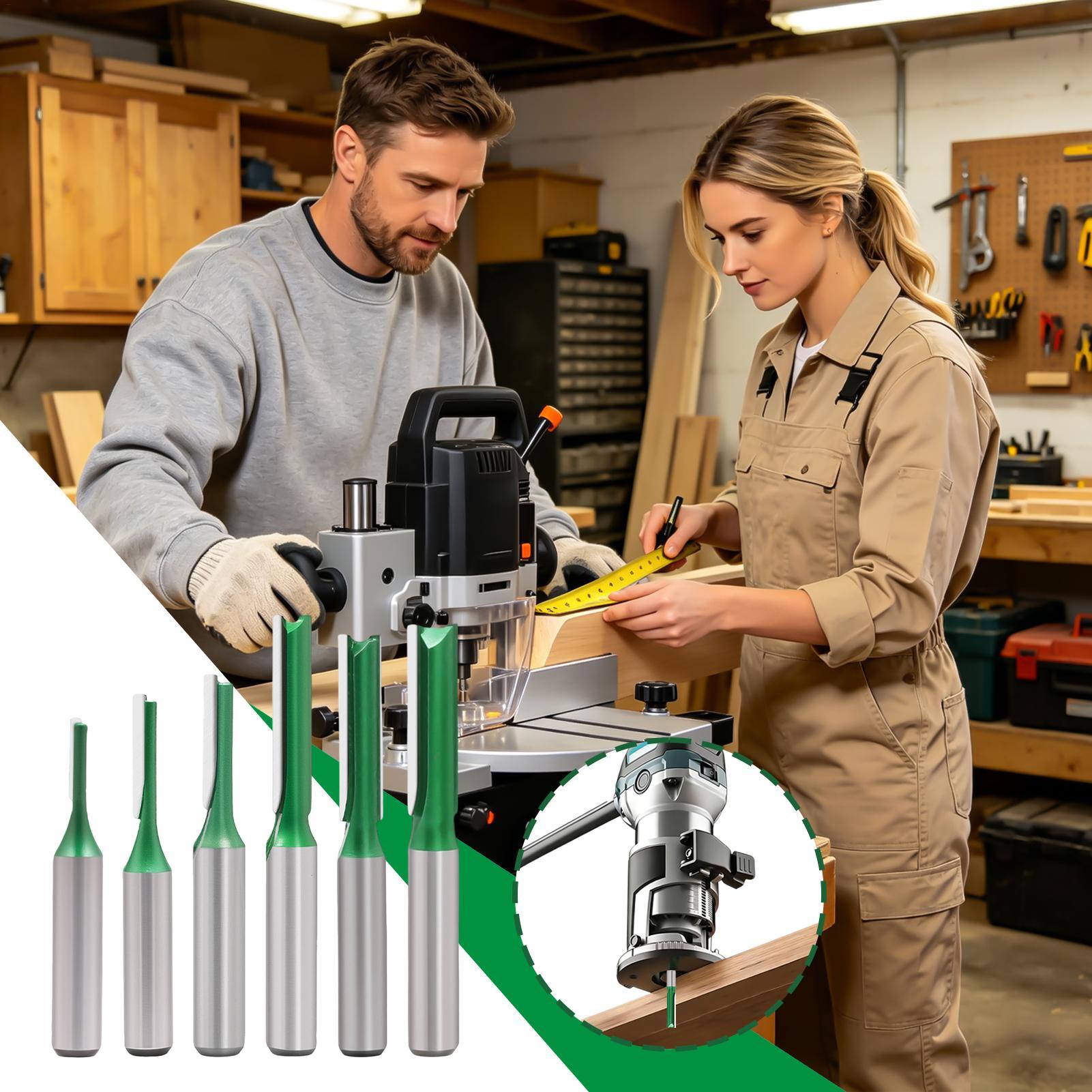 Woodworking Straight Router Bi - огляд і ціна Router Bits For Woodworking