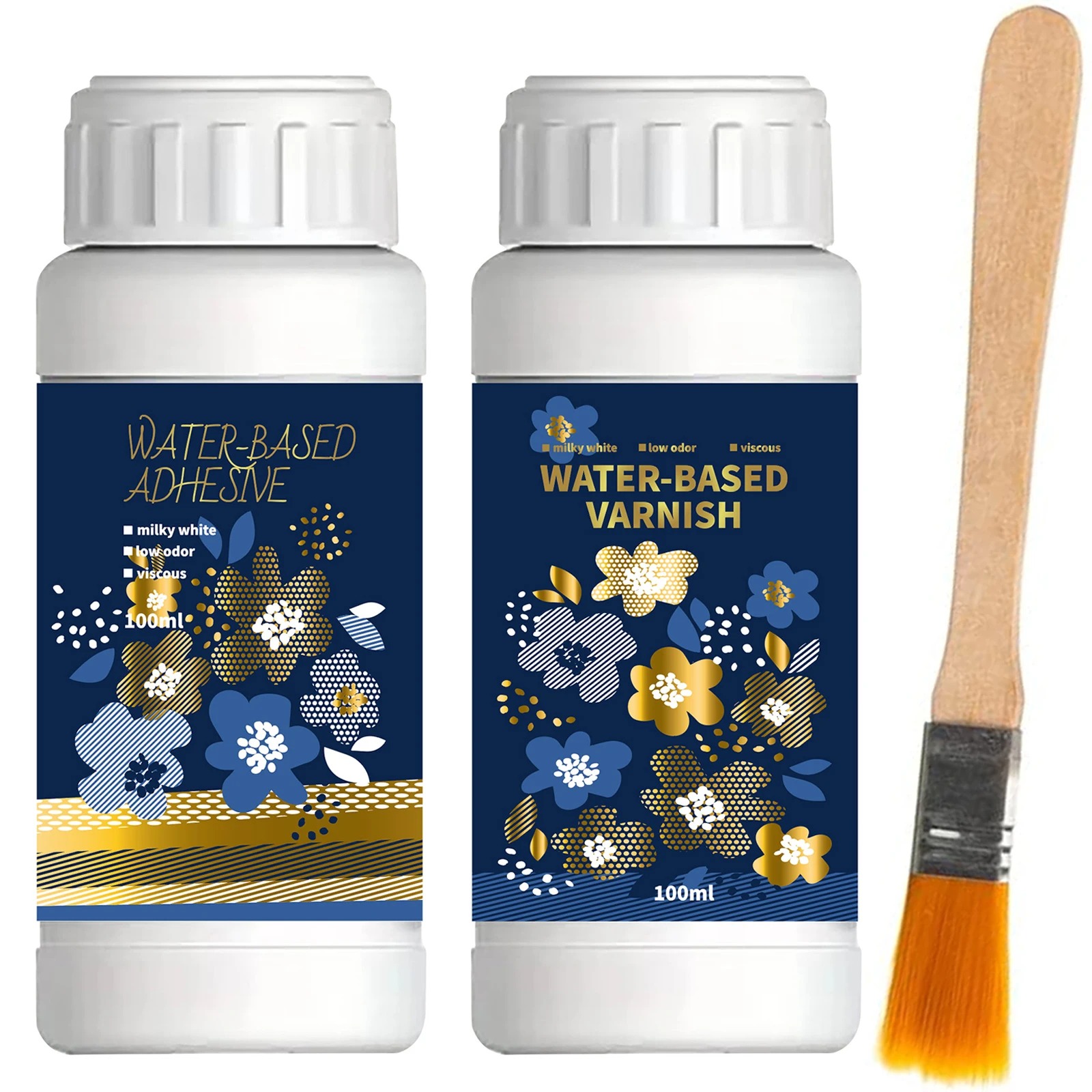 100ml/200ml Golden Leaf Gildin - огляд і ціна Woodworking Epoxy