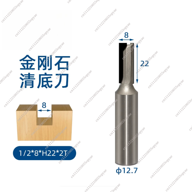 PCD Diamond Router Bit Flat Bo - огляд і ціна Router Bits For Woodworking