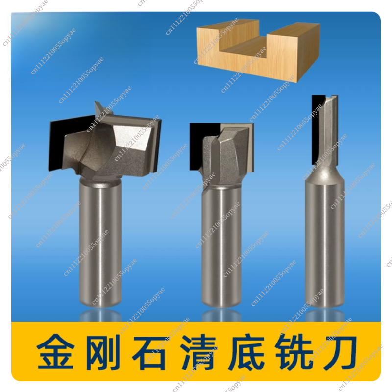 PCD Diamond Router Bit Flat Bo - огляд і ціна Router Bits For Woodworking
