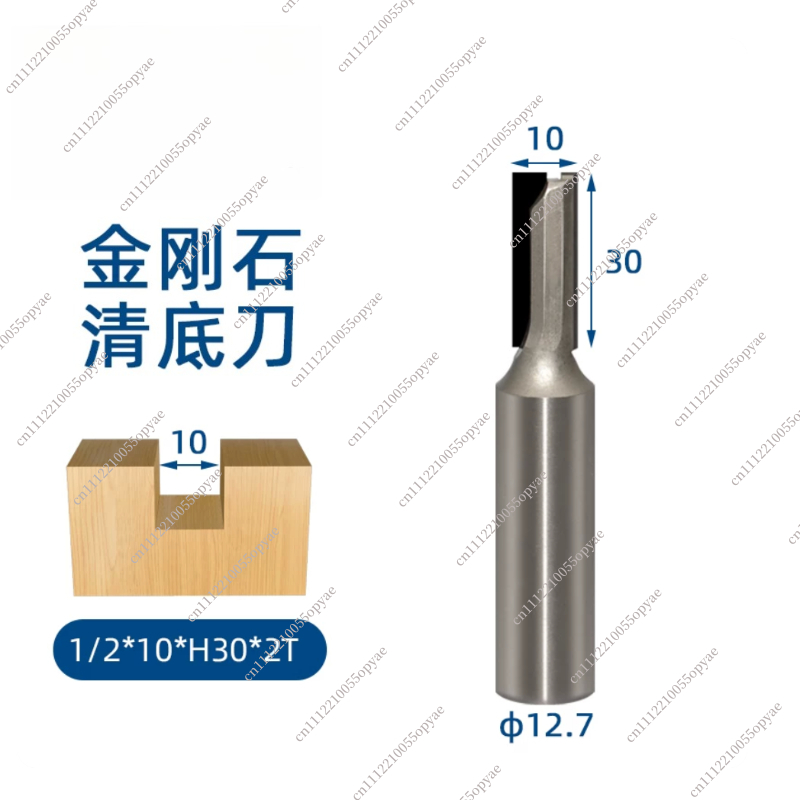 PCD Diamond Router Bit Flat Bo - огляд і ціна Router Bits For Woodworking