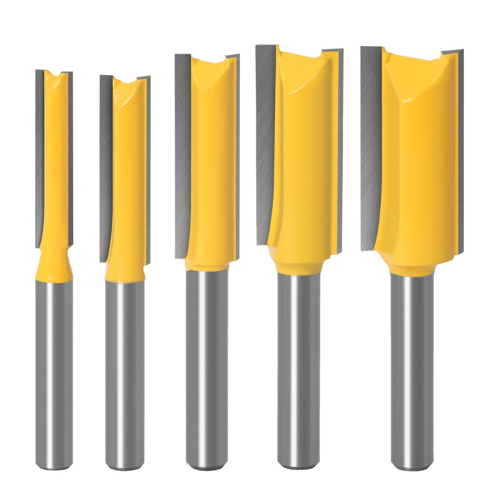 JGZUI 1pc 1/4 Shank Straight B - огляд і ціна Woodworking Nc