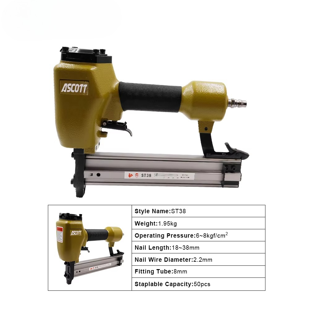 ST38 14GA Heavy  Pneumatic Nai - огляд і ціна Woodworking Diy Projects