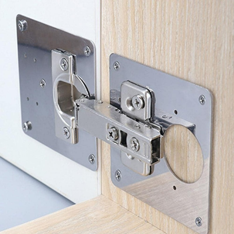 Cabinet Door Hinge Repair Plat - огляд і ціна Cabinet Scraper Set