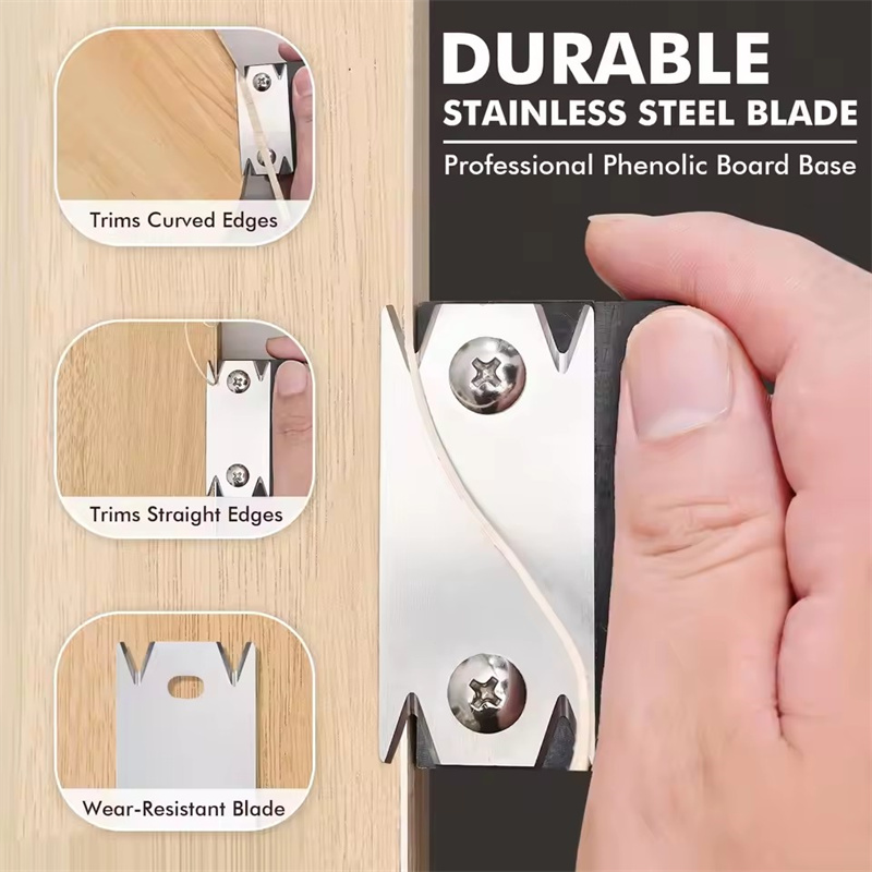 1pc Metal Edge Banding Trimmer - огляд і ціна Woodworking Edge Corner Planer