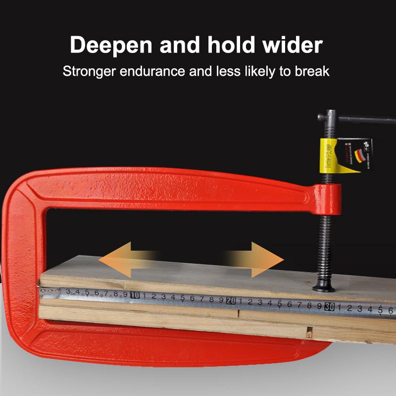 G Clamp Deep Reach C Clamp 1/1 - огляд і ціна Woodworking Industries