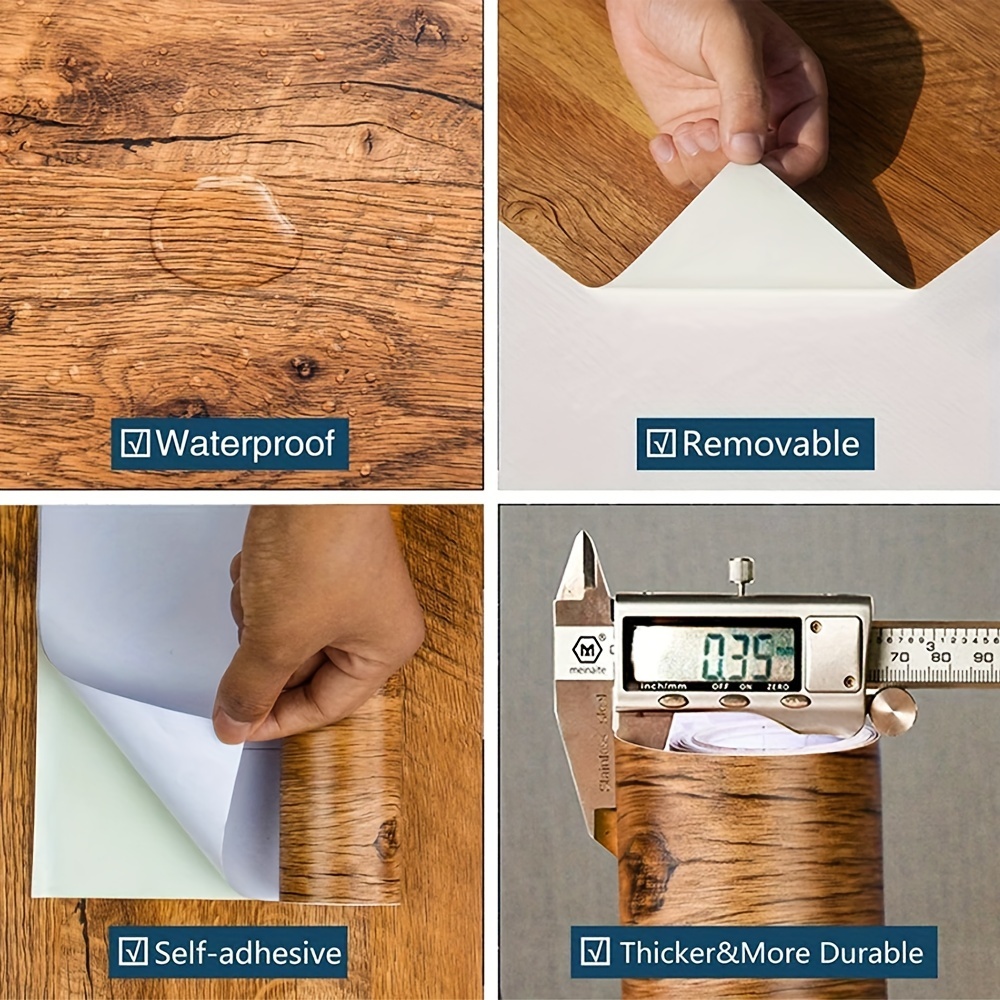 1 Roll Pvc Oil-proof Wood Grai - огляд і ціна Woodworking Oil Finish